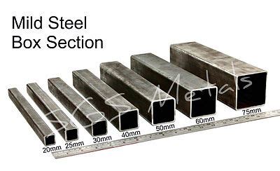 2 inch box steel|metal box section pricelist.